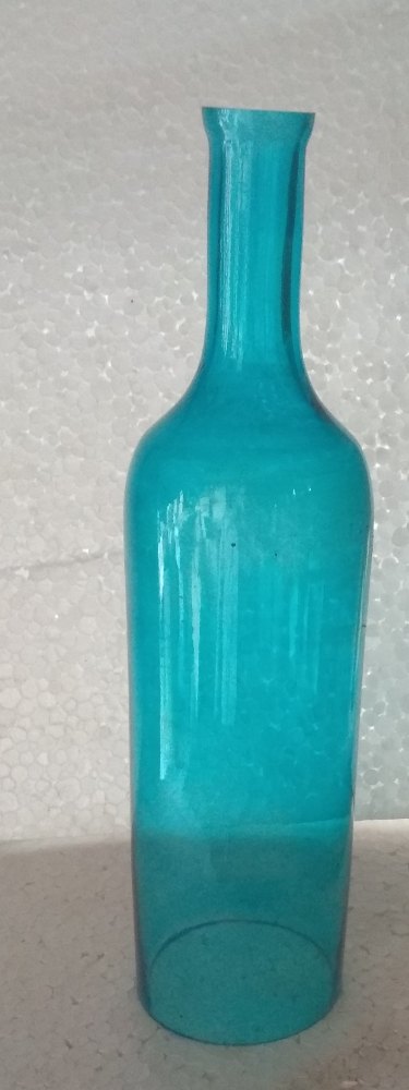 Transparent Glass Hanging Bottle 12\'\', Size: 12inch