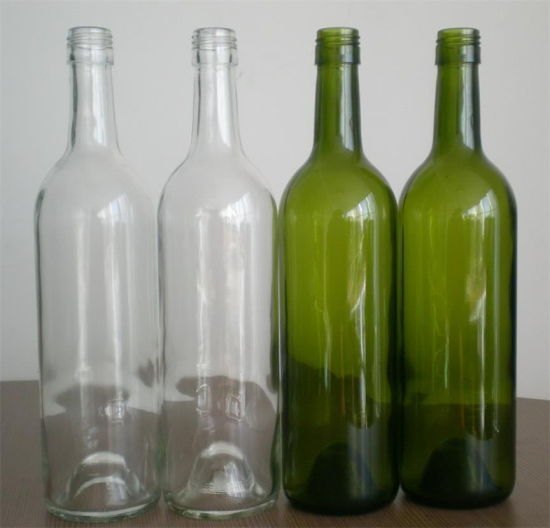 750 Ml Wine Glass Bottle