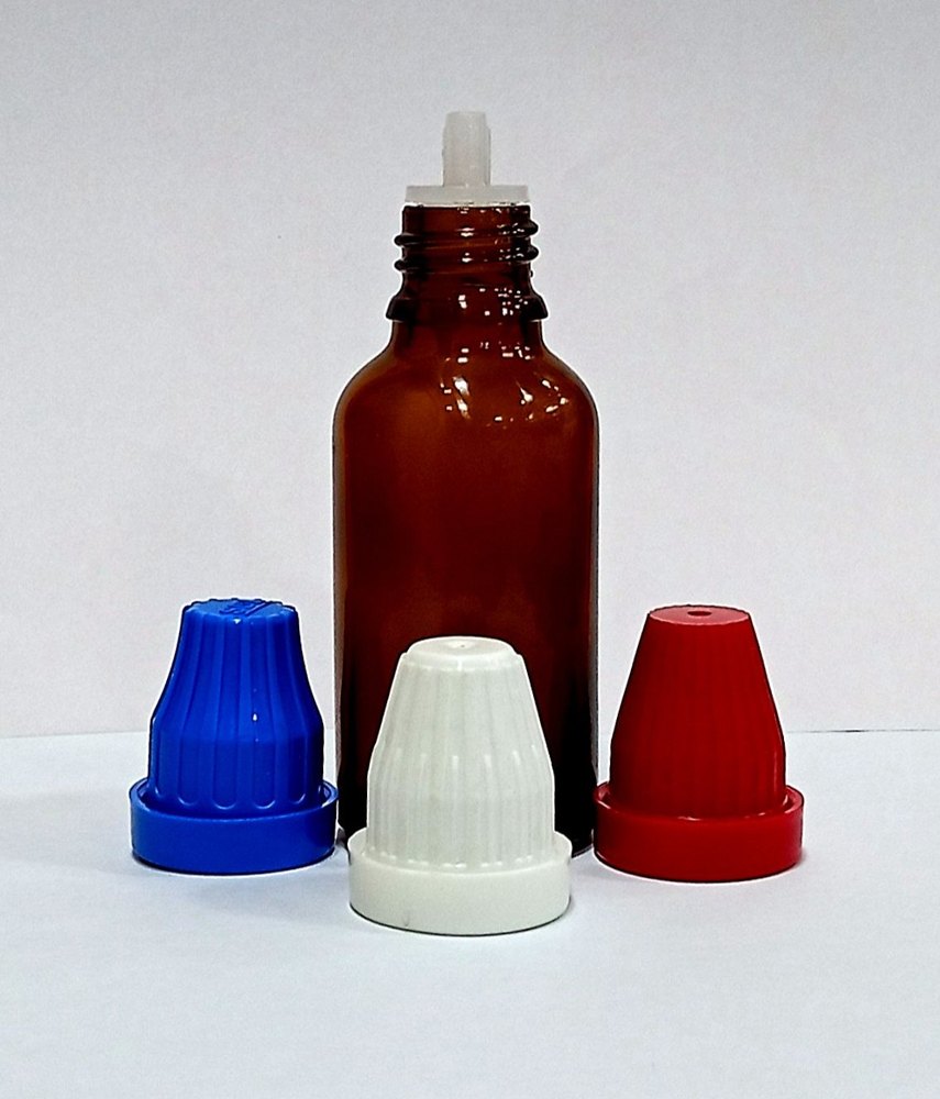 Round Boston Glass 30ml Dillution Dropper Bottle, Screw