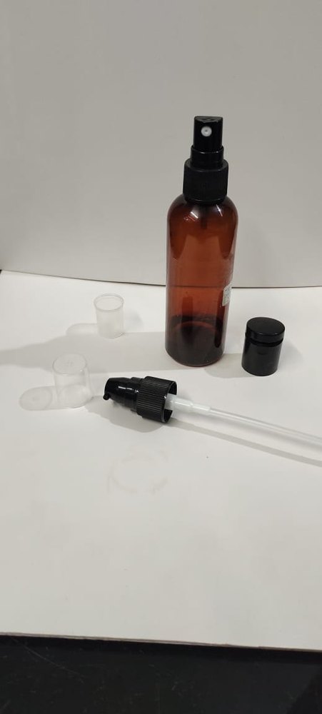 100 ml spray amber bottle