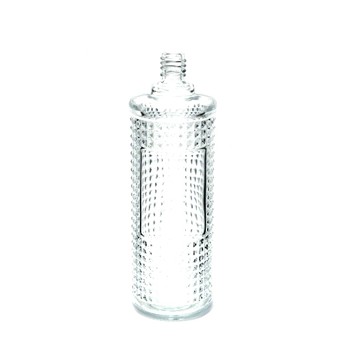 Clear Glass Room Freshener Bottle, Round, Capacity: 200 ML