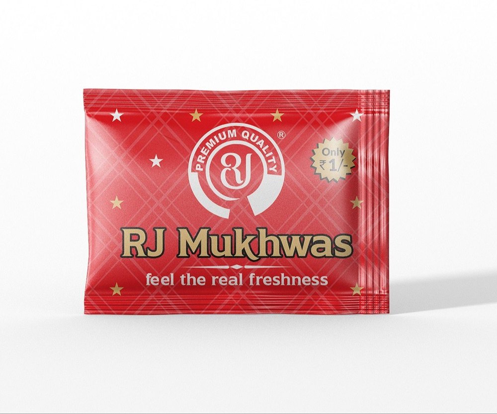Yellow Sweet RJ MUKHWAS, For Mouth Freshner, Packaging Size: 65 Pouch