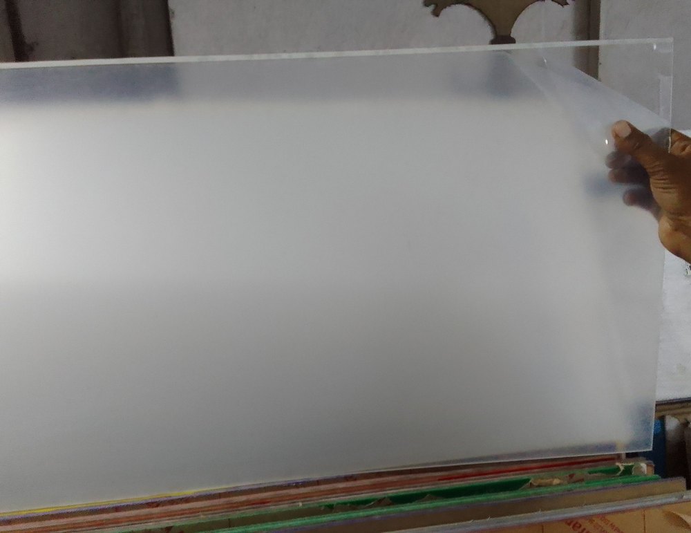 Transparent Transperant Acrylic Mirror Sheet, Thickness: 2.0 mm