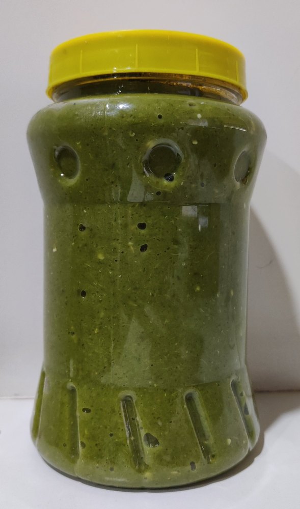 Deliciano Green chili paste, Packaging Size: 1 kg, Packaging Type: Jar