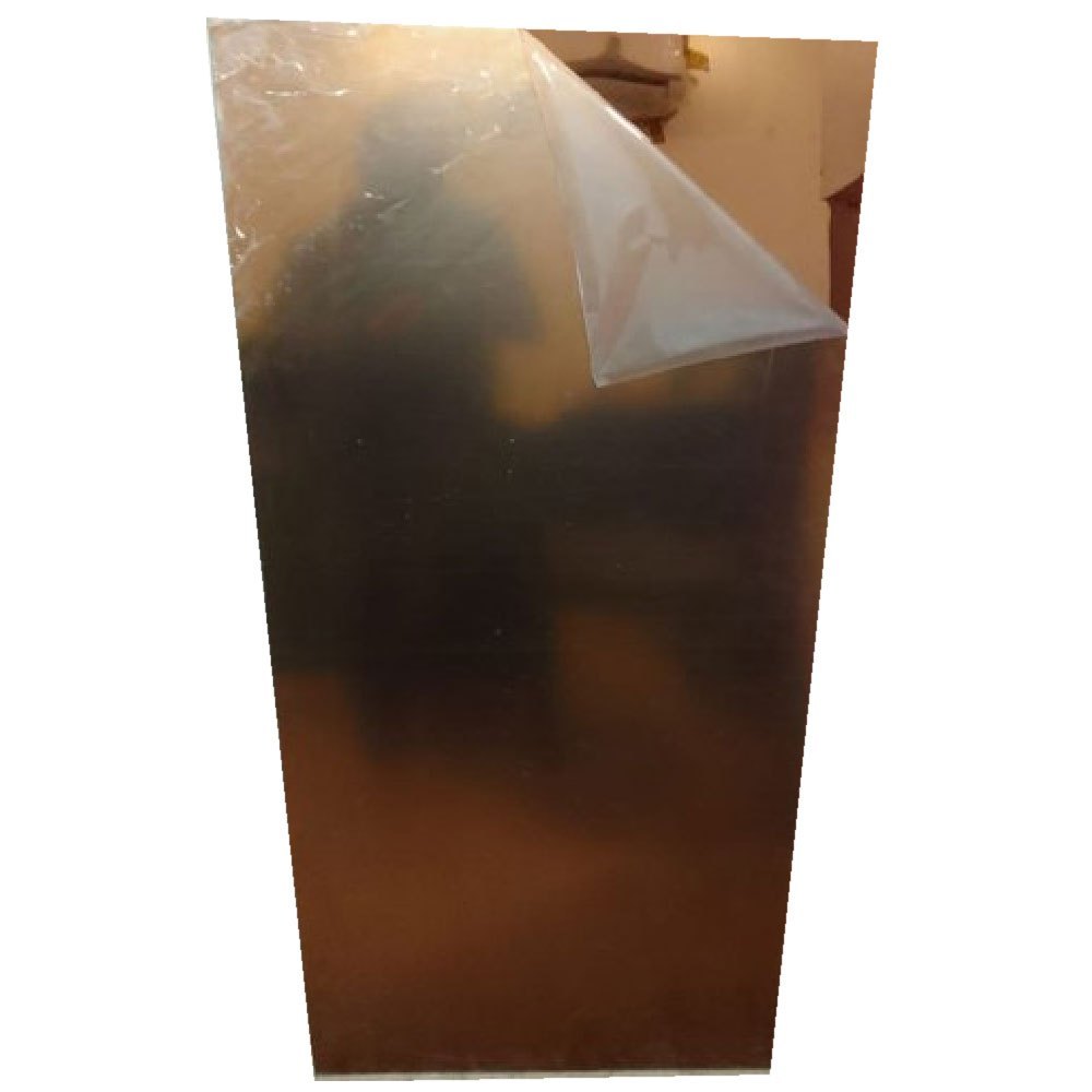 Acrylic Mirror Finished Sheet, Size: 6 X 4- 1mm