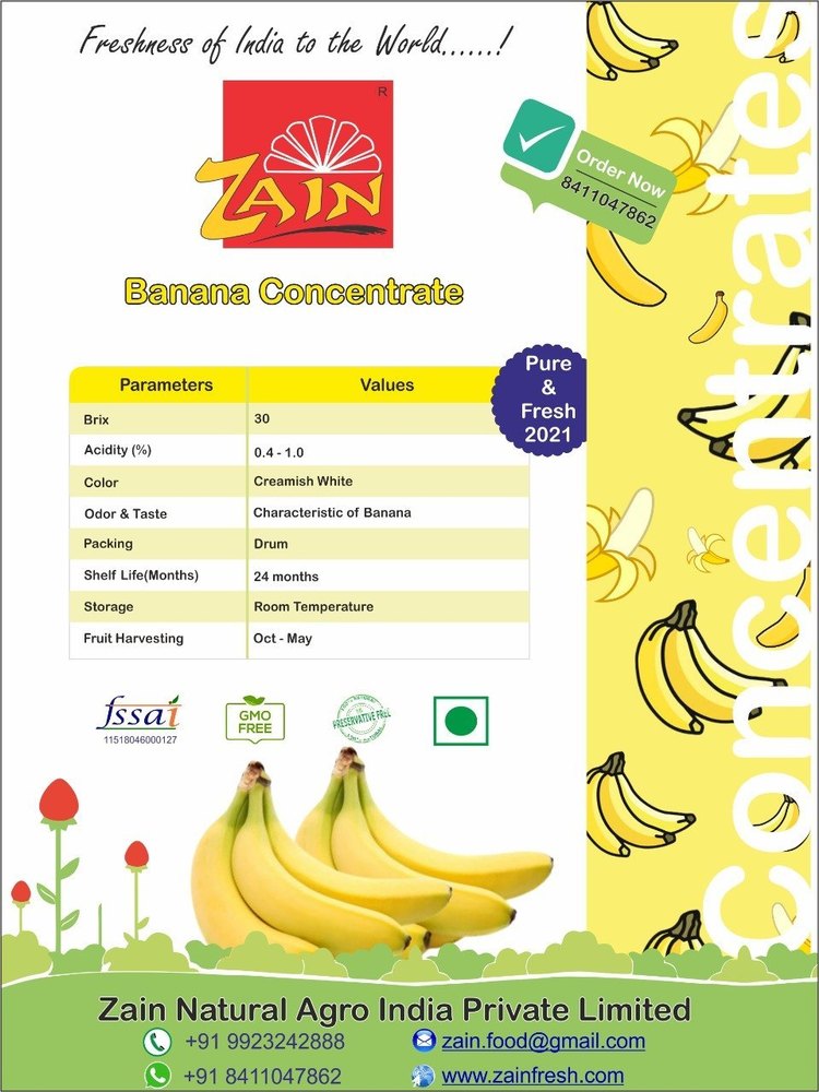 Banana Concentrate