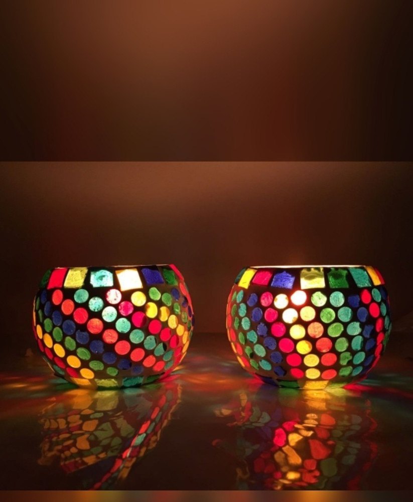 Modern Glass Roly Poly Vase, Size: Small, Shape: Round Shaped