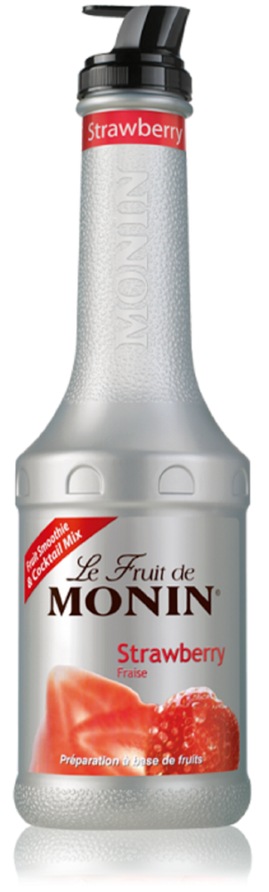 1L Monin Strawberry Puree, Liquid