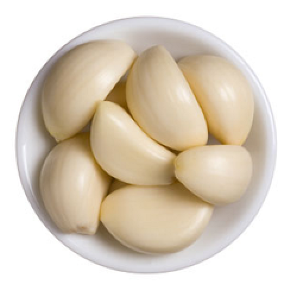 Brine Peeled Garlic