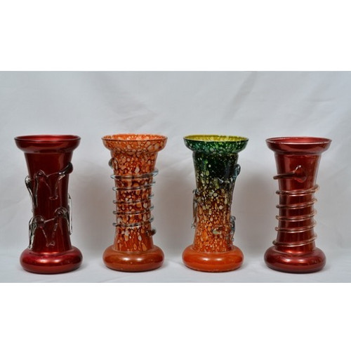 Glass Flower Vases, Size: 8 Inch