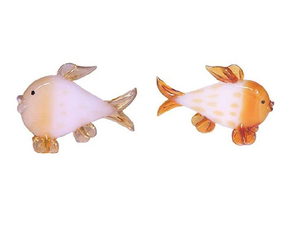Glass Handicrafts Fishes, For Decoration, Size/Dimension: 8 X 5 X 2 cm
