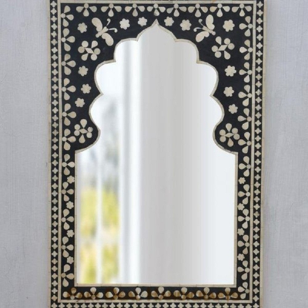 Glass Rectangular Designer Mirror, For Home, Size: 30*20 Inches