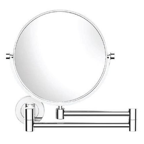 Two In One Mirror, for Home, Shape: Round