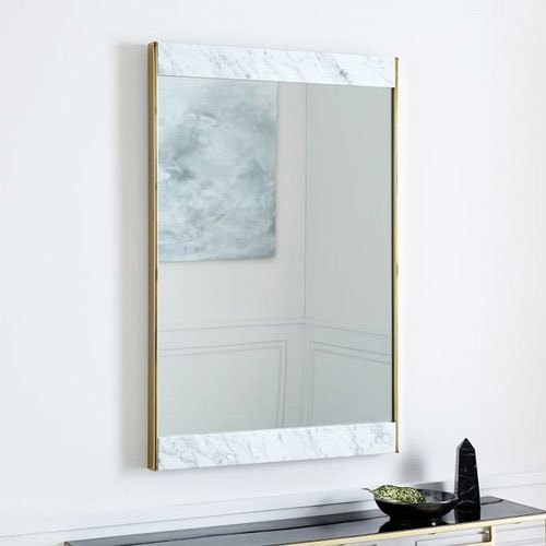 Designer Wall Glass Mirror, Packaging Type: Box