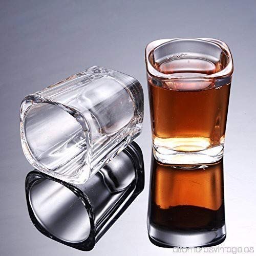 Shot Glass Great For Whisky Brandy Vodka And Tequila Shot Capacity: 35 ml