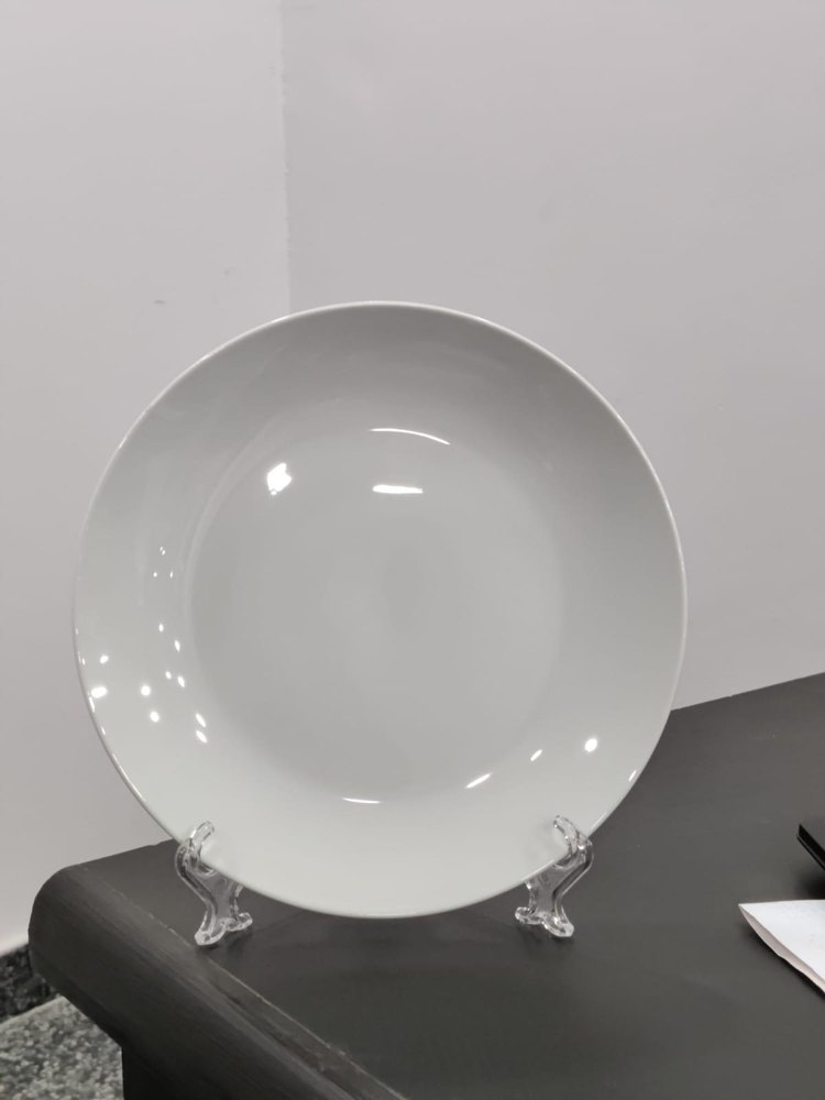 Printed Personalized Ceramic Plate, For Interior Decor