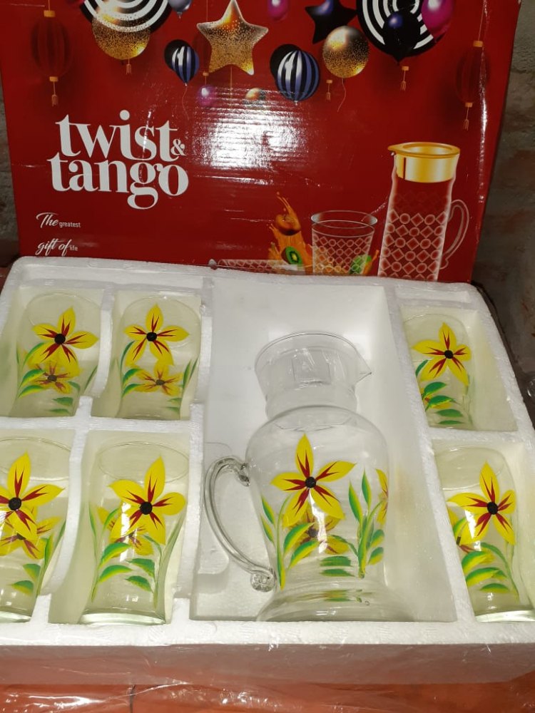 Glass Lemon Set