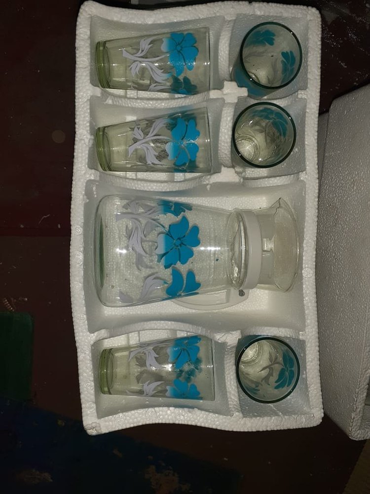 Transparent Glass Lemon Set, For Home Or Restaurant And Hotel, Size: 180ml