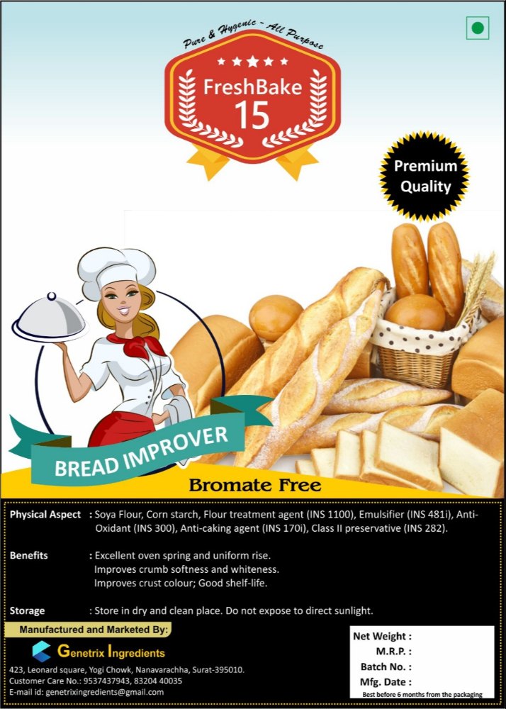 Bread Improver, Powder, India