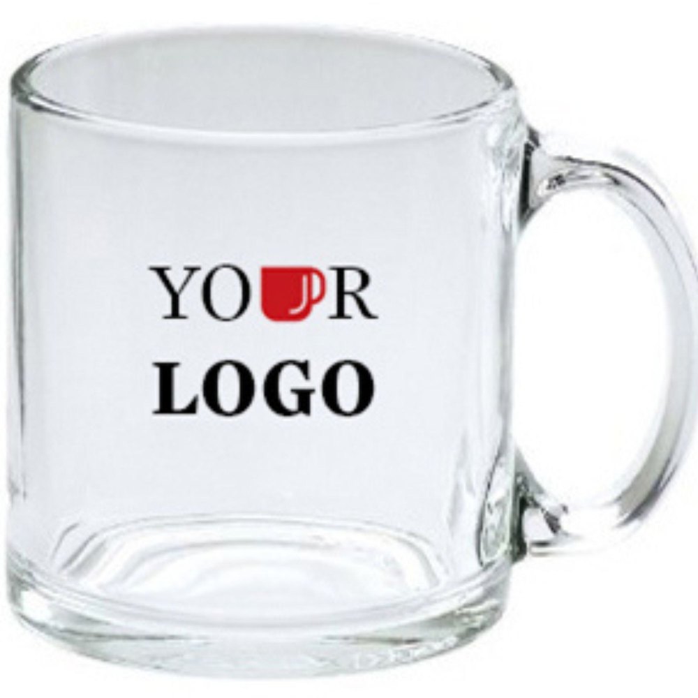 Ambition Gifts Sublimation Clear Glass Mug, Size: 11oz