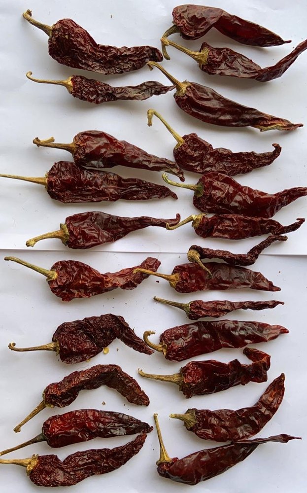 Kashmiri & Guntur Whole Red Chilli, 25 Kg