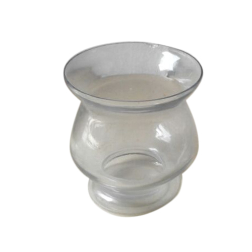 Glass Hurricane Jar
