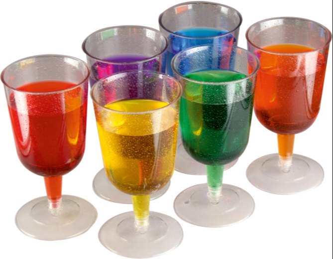 Plastic Party Glass 6Pcs Set, For Home
