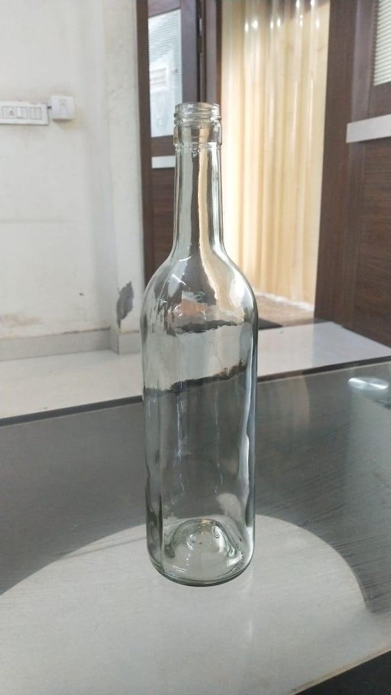 750 Ml Glass Wine Bottle