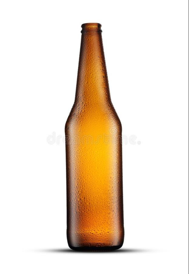 330 ML Empty Beer Bottle