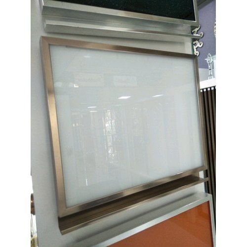 Crystal White Glass, For Home, Thickness: 2-12 Mm