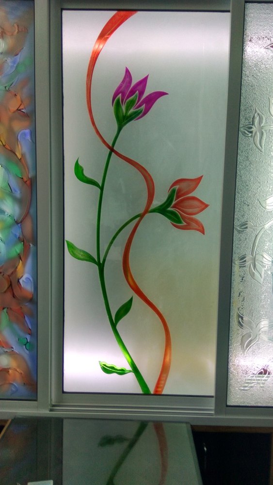 Crystal Glass With Color