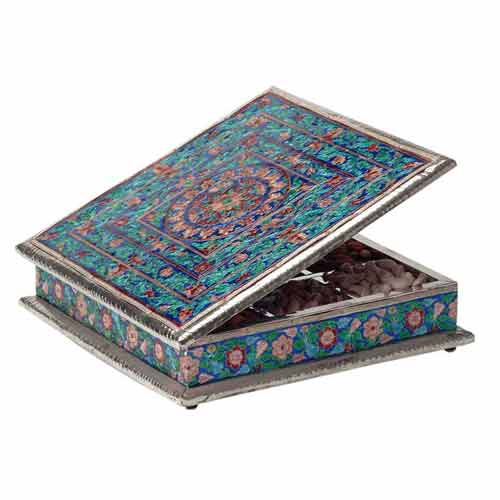 Golden Steel Decorative Box