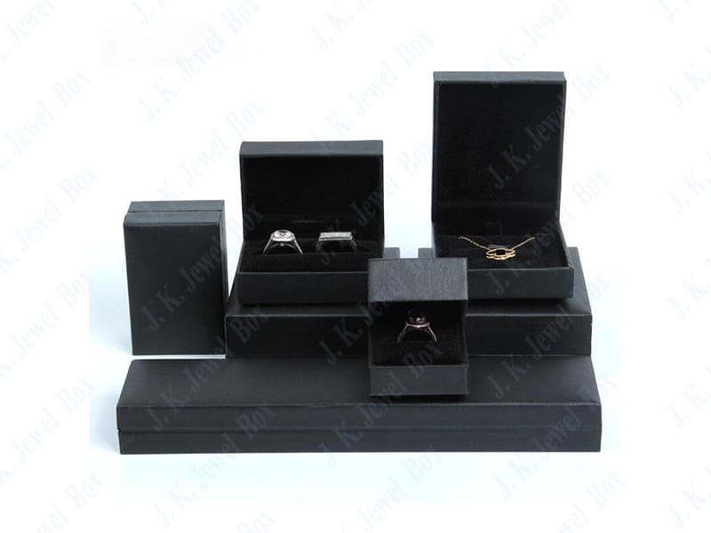 Black Paper Jewellery Rigid Box