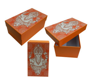 Festive Cardboard Gift Box