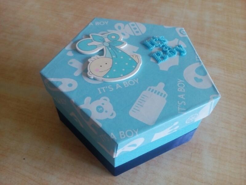 Kappa Board Material Rectangular Baby Ceremony Gift Boxes, For Gifting, Box Capacity: 1-5 Kg
