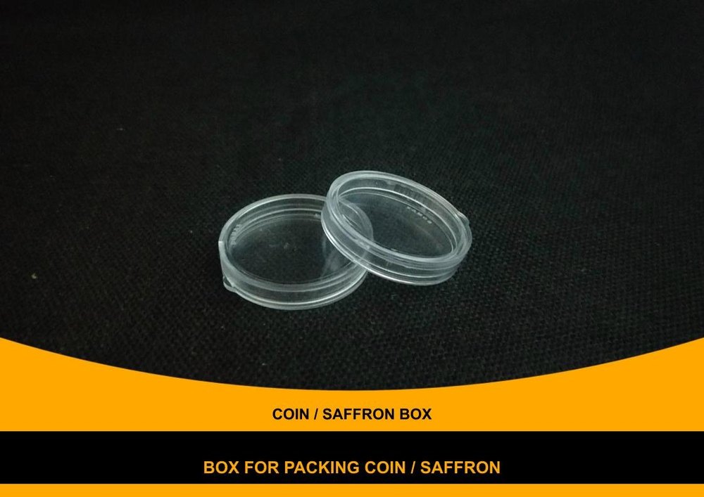 Transparent Plastic Coin Box