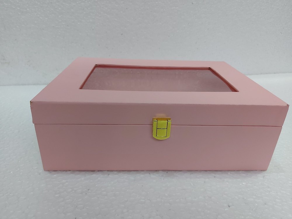 Wood Rectangular window gift box, Size/Dimension: 8x11x3.5, Box Capacity: 1-5 Kg
