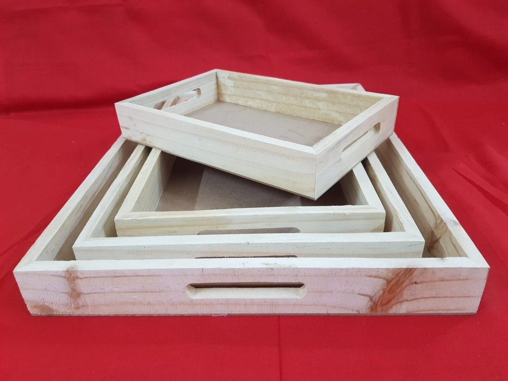 Polished Natural Wooden Gift Box, For Gifting