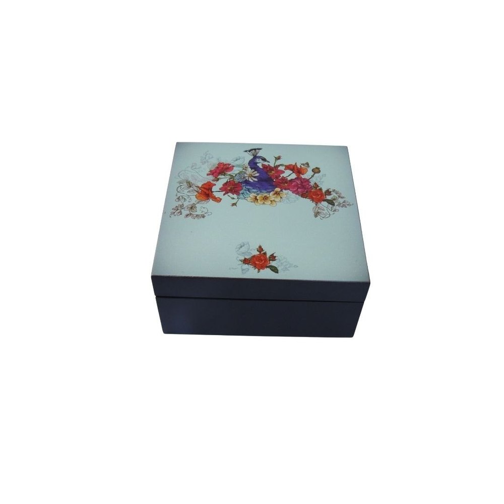 Brown Printed Wooden Boxes, For Event, Size: 6x6