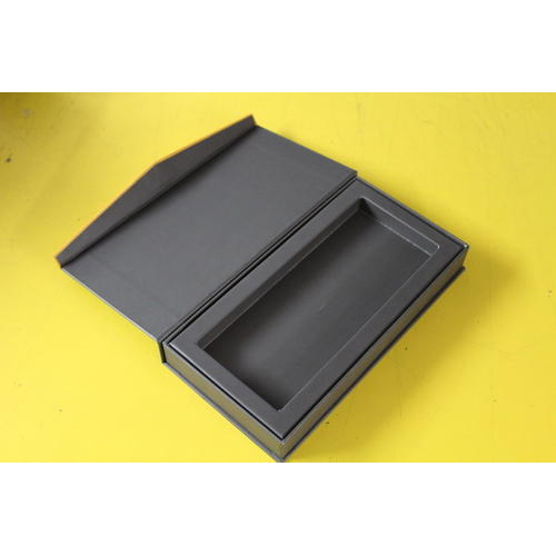 Plain Black Paper Gift Box, For Food