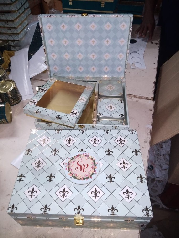 Custom Printed Wedding Invitation Boxes With Inserts For Chocolates