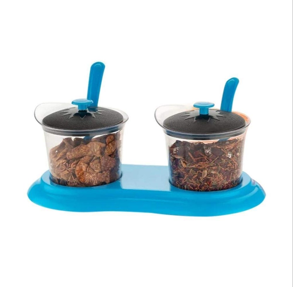 2 Pcs Plastic Food Containers