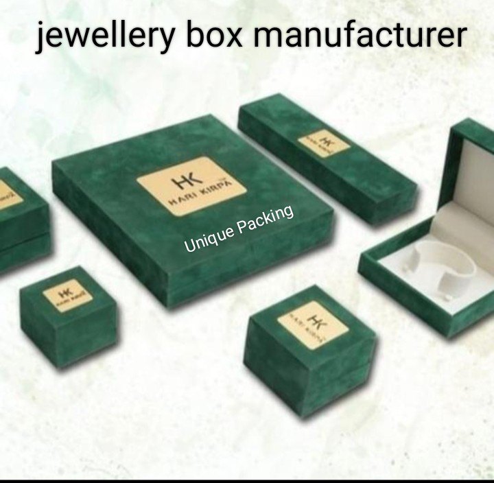 Square Designer Jewellery Box