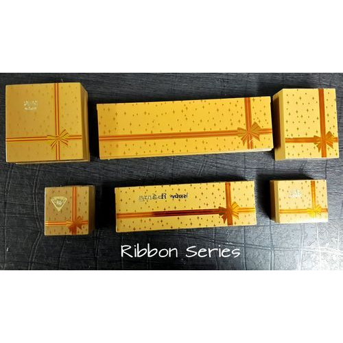 Golden Ribbon Jewellery Gift Box Set
