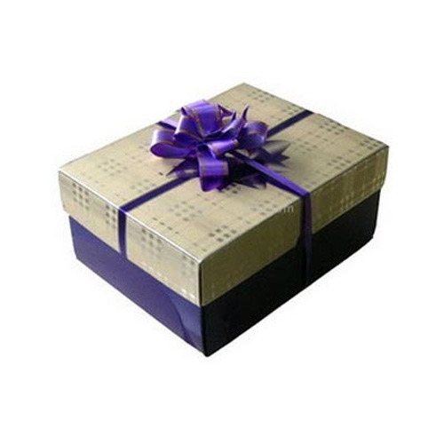 Plain Colored Handmade Paper Gift Box