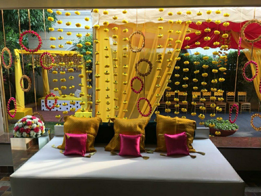 Multicolor Weddings Backdrop Decorations For Wedding Event, For Inddor And Outdoor