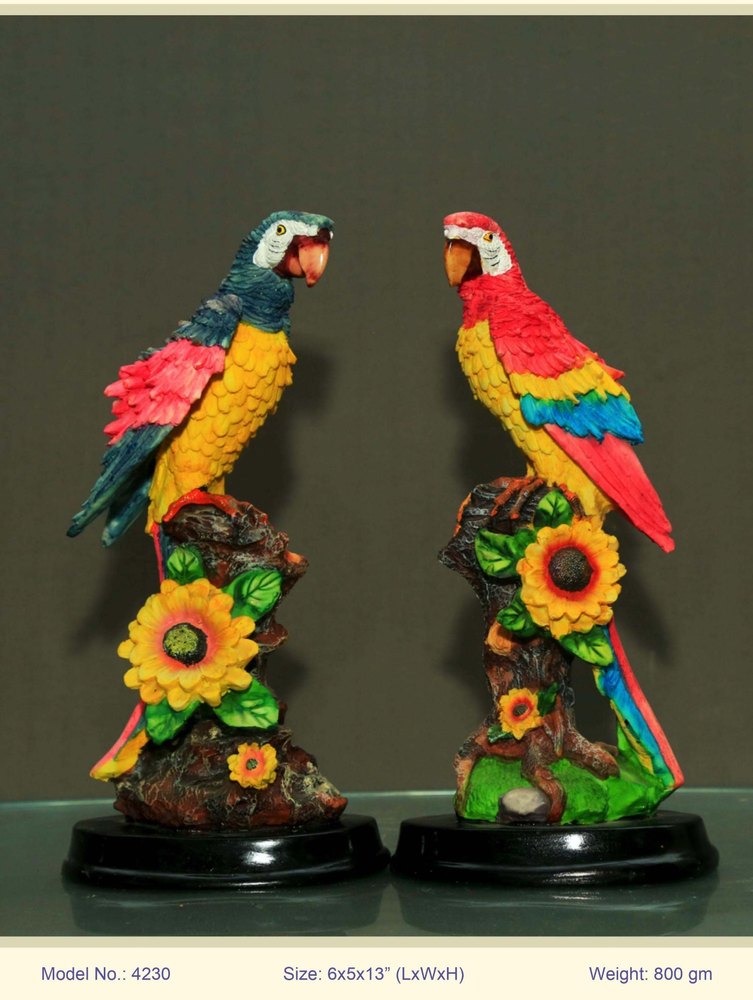 Polyserin Polyresin Decorative Showpiece, For Decoration, Packaging Type: Box