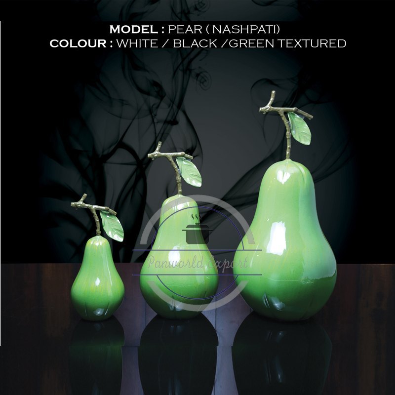 Aluminum Green Decorative Showpiece