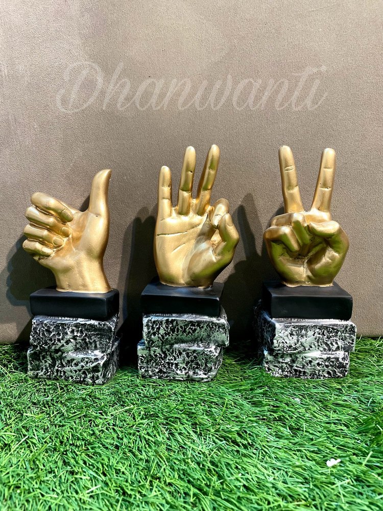 Multicolor polyresin Decorative Arts, For Decore
