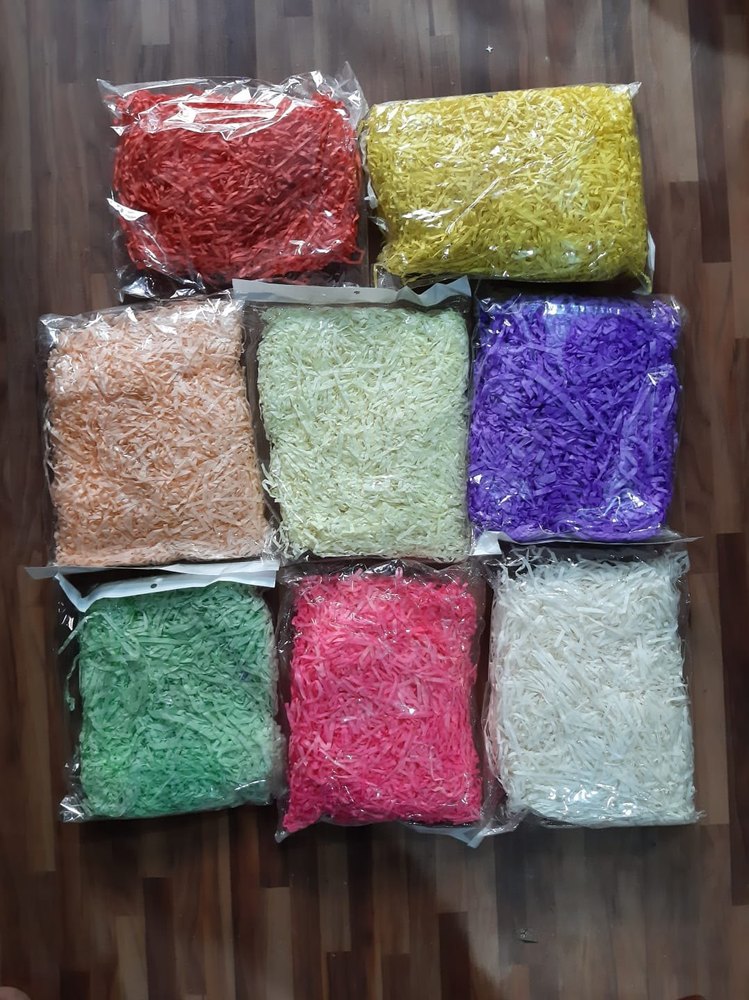 String Artificial Decorative Grass & Paper Shade Grass, For Gift Packing